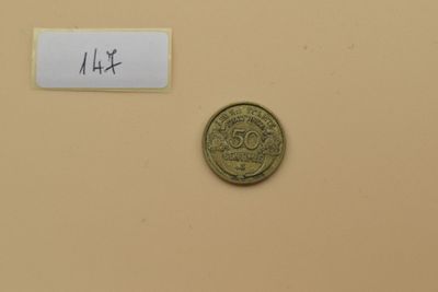 Troisième République. 50 Centimes Morlon Cu.