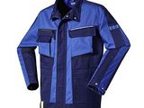 men ' s blue and black jacket with zippers and pockets