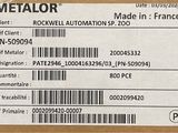 the back of a box with a label on it that says metator
