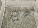 an image of a close up of a bag with a drawing on it