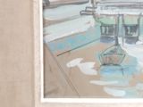 a picture of a painting on the wall of a building