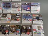 a lot of video games on display on the table