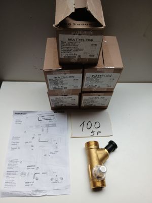 Lot de 5 Vanne de réglage WattFlow , Male Threda G11/2" Dime…