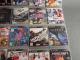 a lot of video games on the table together