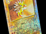 gros plan d'une carte pokemon sur fond noir