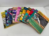 a lot of comic books on the table