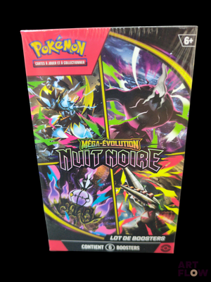 La boîte du jeu de cartes Pokémon comporte de nombreuses cartes.