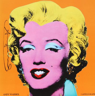 andy warhol, ' marilyn monroe, orange ', 2013