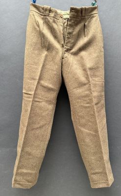 a close up of a pair of pants on a hanger