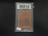 a picture of a baseball card with the name of the player