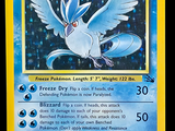 an image of a pokemon card with a white bird on it