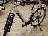 a bicycle that is parked in a store