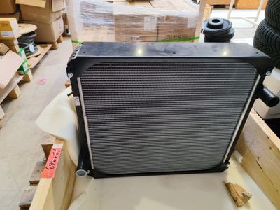 a close up of a radiator sitting on top of a table