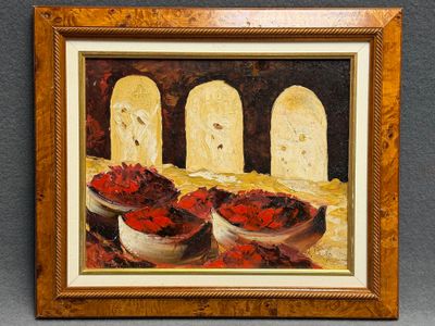 Artiste XXI°siècle. Marché aux épices.