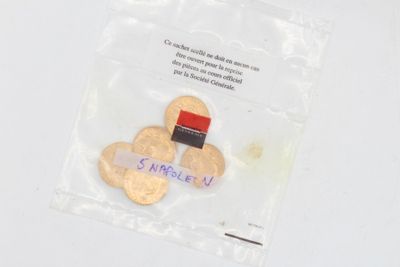 5 pièces 20f or (scellé Société Générale) * LES BIJOUX, OBJE… - Photo 1