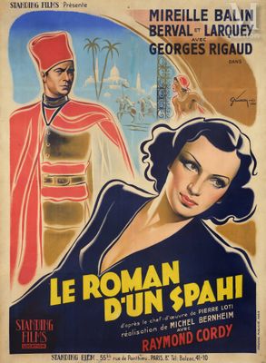 a poster for the movie le roman bun spah