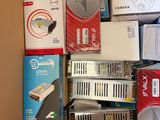 a box full of electronic equipment that is in the box