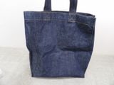 denim tote bag made from a pair of old jeans