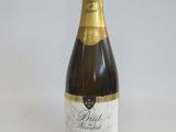 the bottle of wine is empty and ready to be filled