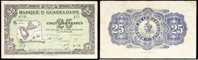 a close up of two different types of currency on a piece of paper