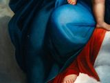 an image of a painting of a woman holding a baby