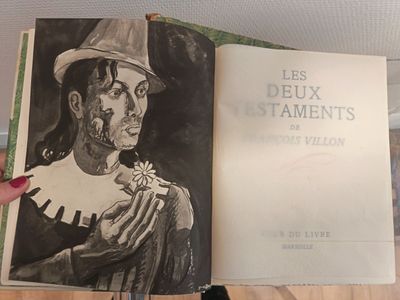 VILLON, François - Les deux testaments - Club bibliophile de…
