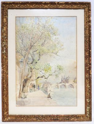 École du XXe siècle. Quai de Seine. - Photo 1