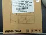 a box with a label on it sitting on the floor