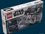 a box with a lego star wars set inside of it