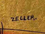 an image of a close up of a piece of art with writing on it