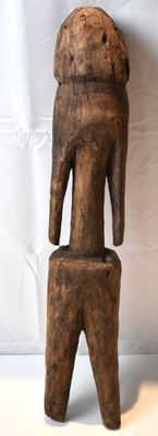 Afrique Statuette Mabo Bois Hauteur : 73 cm