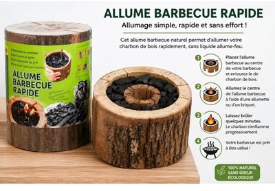 une photo d'un barbecue en bois
