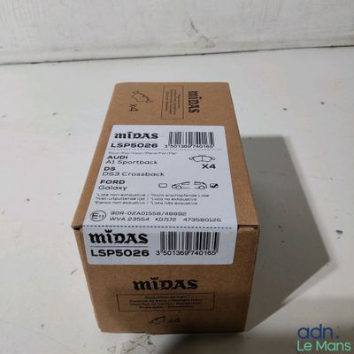 a box with a label on it sitting on a table
