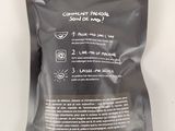 a bag of coffee that is sitting on a table