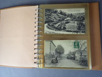a picture of a picture of a town in a book