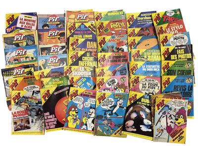 PIF GADGET. Ensemble de 47 volumes.