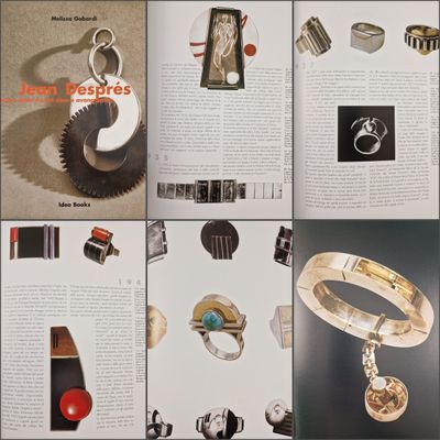 une photo d'un magazine présentant toute une série de bijoux variés