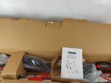 a cardboard box with a bunch of wires and wires in it