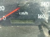 a close up of a speedometer on the dashboard of a car