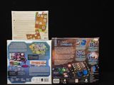two games in the box on the black background