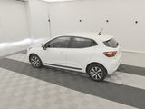 a picture of a white car parked in a garage