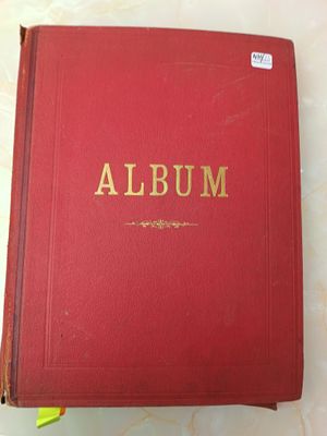 Chromos et images Album 36x28 cm, environ 37 pages.