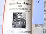 an open book with a picture of a man in a suit and tie