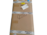 a cardboard box that has been wrapped up with tape
