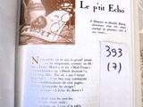 an open book with a picture of a cat on it