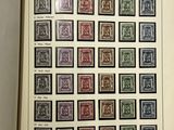 a picture of a book with a bunch of stamps on it