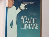 une image représentant un livre avec un dessin humoristique d'un homme tenant un pistolet