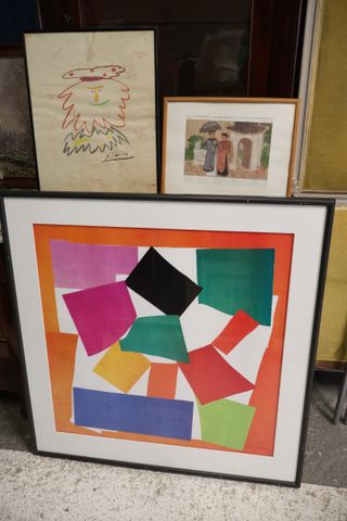 Lot de 3 reproductions