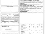 a close up of a sheet of paper with information on it