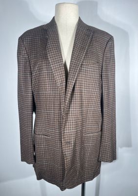ERMENEGILDO ZEGNA - Veste de costume à carreaux en laine vie…